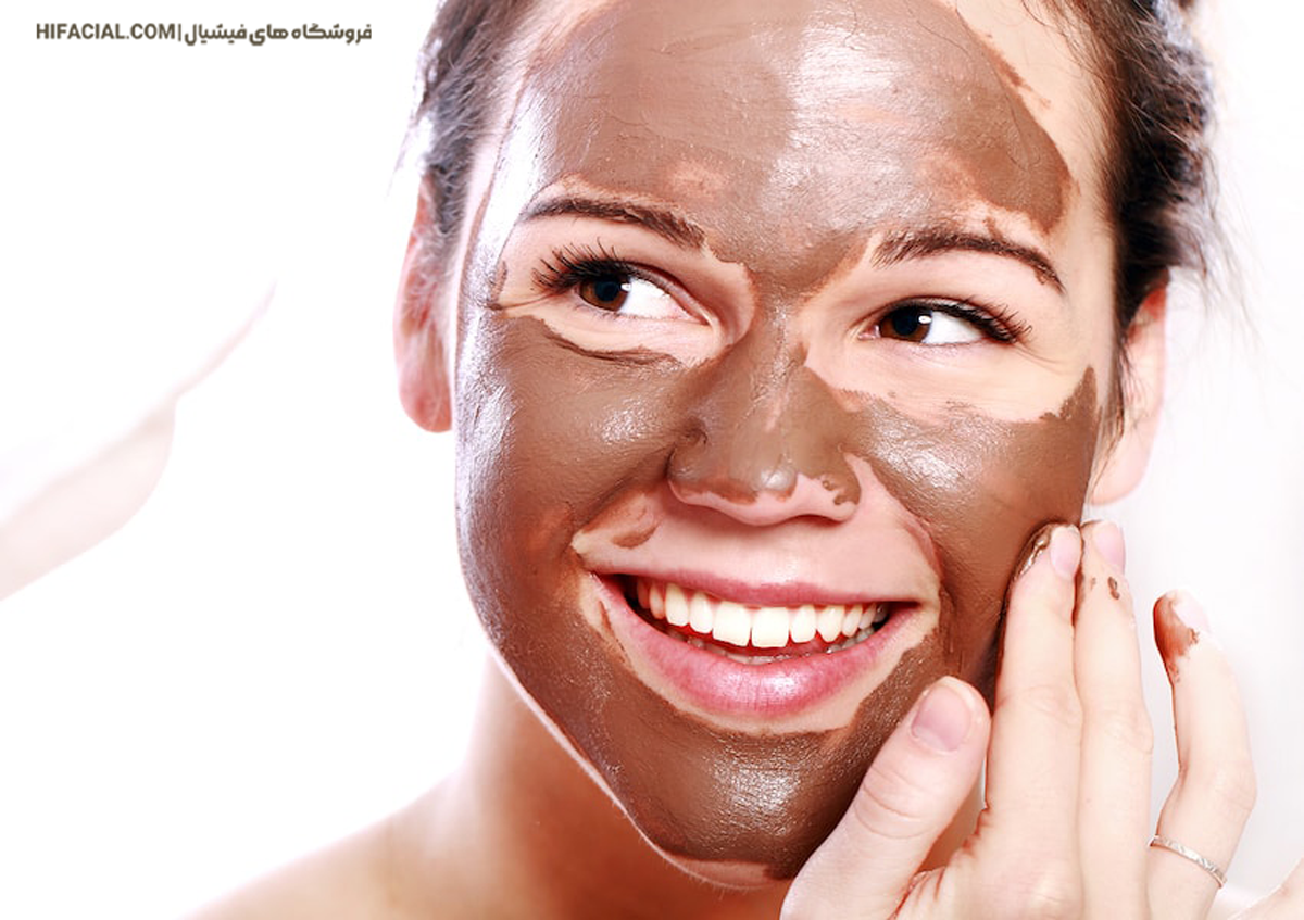 ماسک خاک رس قهوه ای هرموس