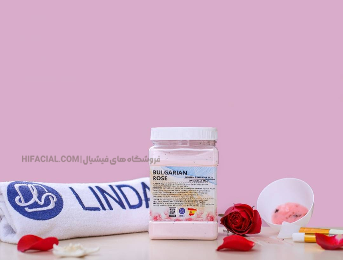 ماسک لاتکسی گل رز لیندا