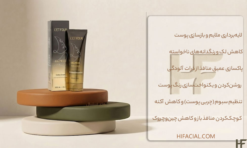 کرم کربن لتفور در حجم 100 میل